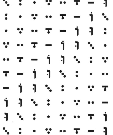 ניקוד קטן - צבע שחור