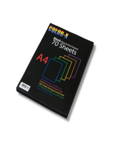 חוצץ בריסטול A4 שחור (70)