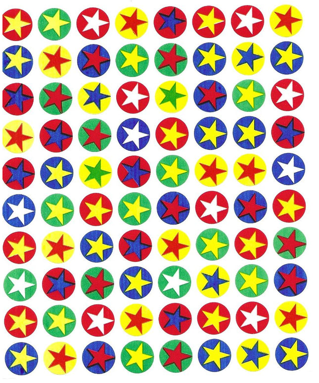 כוכבים קטנים - רקע עגול