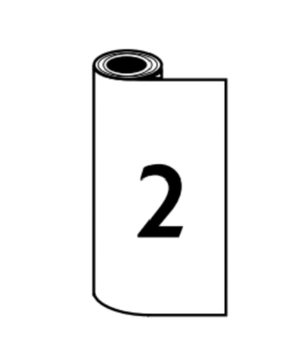 טפט שקוף - 2 מ'