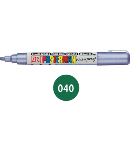 טוש עמיד במים - ירוק