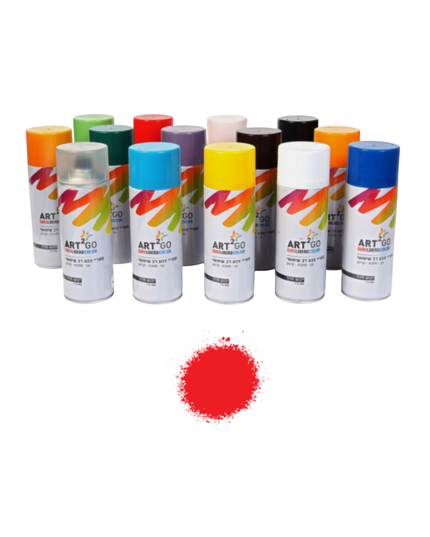 צבע ספריי אדום