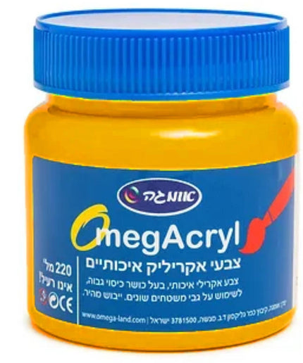 צבעי אקריליק אוקר