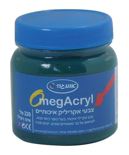 צבעי אקריליק ירוק