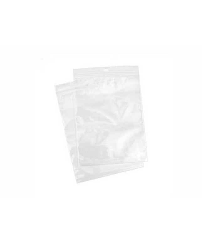 שקיות עם פס סגירה - 10/15 ס"מ, 100 יח'